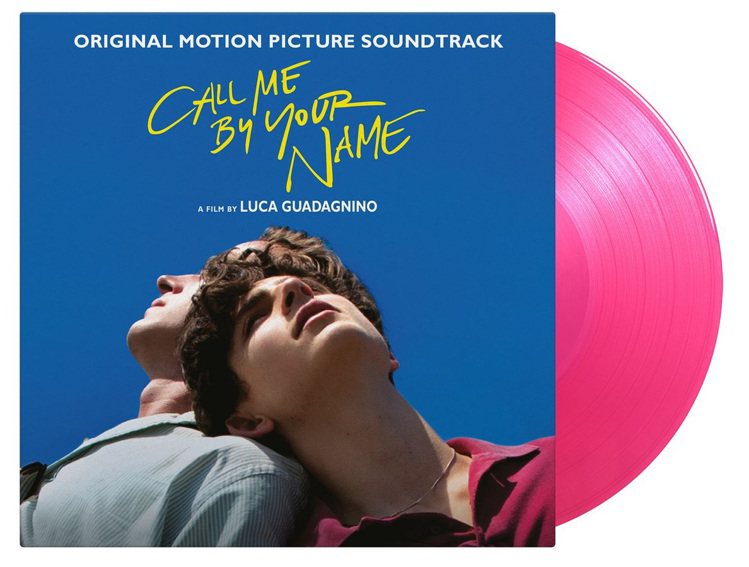 《Call Me By Your Name》的粉色彩膠。圖／誠品提供