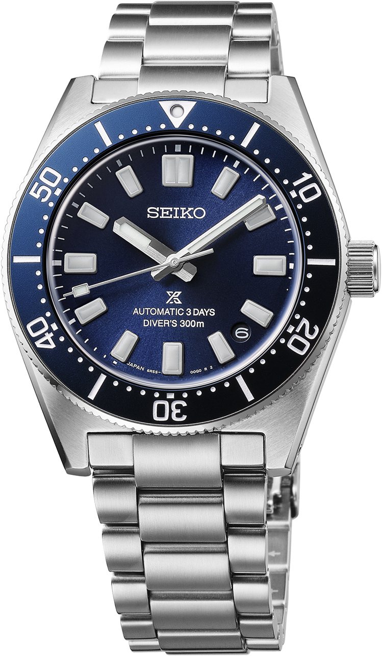 Seiko Prospex系列SPB451J1腕表，精鋼表殼與表鍊，防水300公尺，72小時動力儲存，約48,000元。圖／Seiko提供