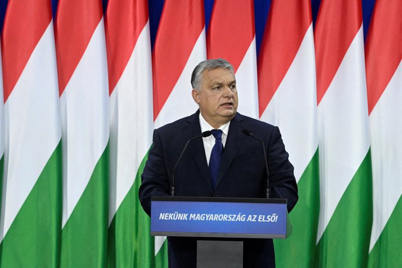 拜登批評前總統川普會見匈牙利總理奧班（ViktorOrban），稱奧班「尋求獨裁」。（路透）