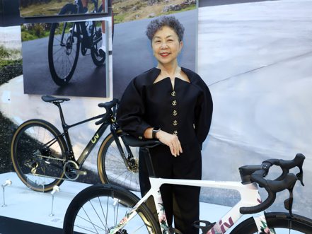 台北國際自行車展-巨大董事長杜琇珍。 記者曾吉松／攝影