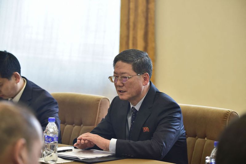 根據蒙古國外交部，北韓外務省副相朴明浩（Pak Myong Ho）今天與蒙古國副外長宮博蘇仁在蒙古國會談。法新社資料照