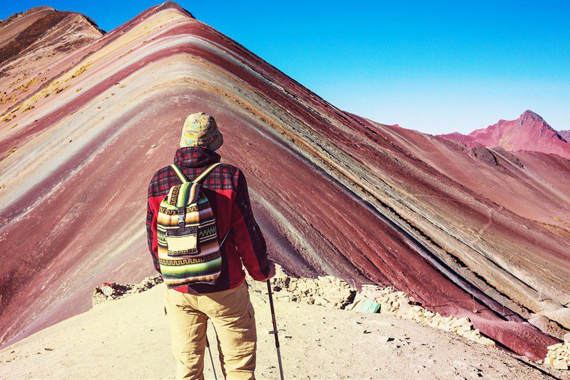 秘魯彩虹山。示意圖，與新聞當事者無關。圖／Ingimage