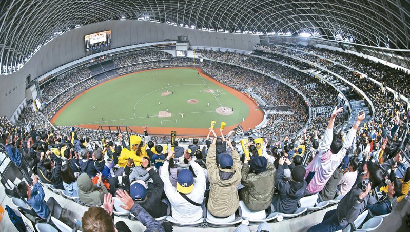 中華職業棒球大聯盟官辦熱身賽明天開打，周末則有2場會在大巨蛋舉辦。 聯合報系資料照