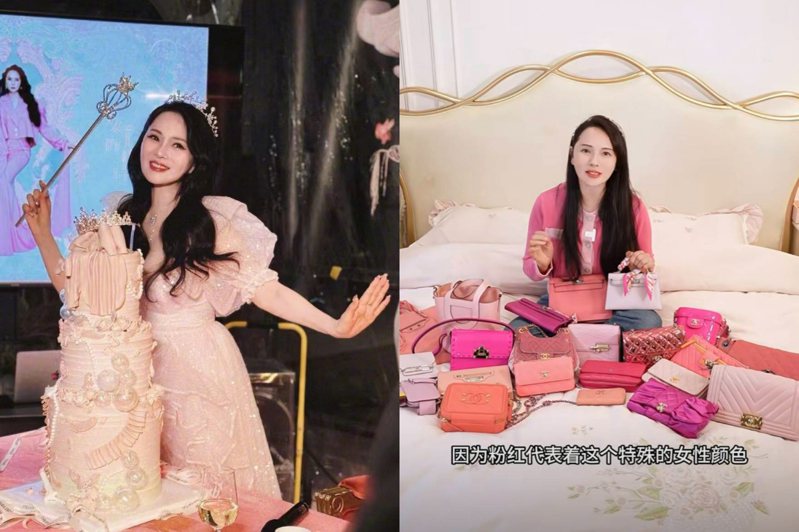 Yi Nengjing Birthday Party: Stunning Dream Princess Outfit and Pink Designer Bag Collection Spark Controversy