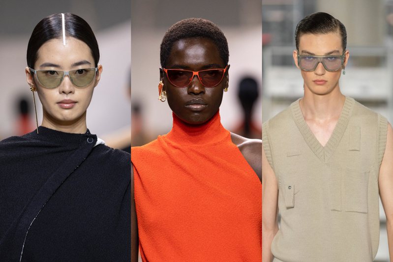 義大利時尚品牌FENDI推出2024春夏男女眼鏡。圖／FENDI提供