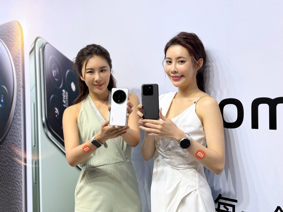 Xiaomi 14系列新機正式登台，即日起至3月21日預購送好禮。記者黃筱晴／攝影