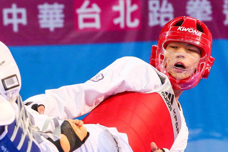 杭州亞運跆拳道銅牌得主李孟恩距離巴黎奧運門票只差1勝了。 聯合報系資料照