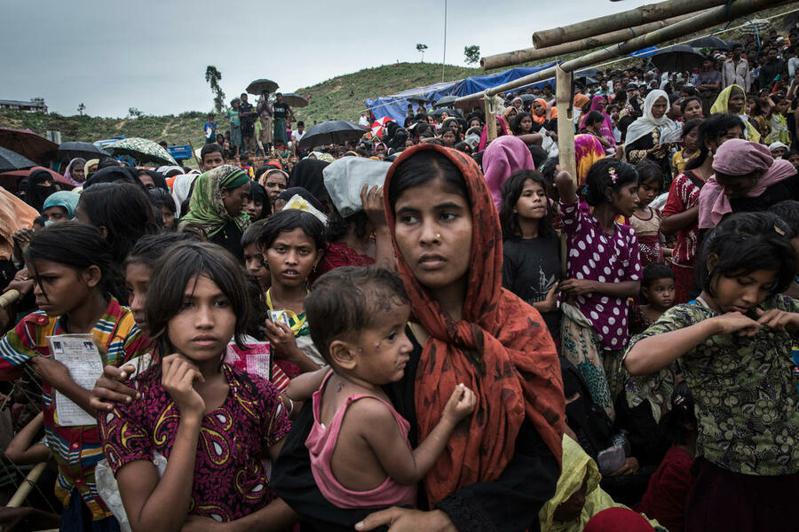 聯合國難民署於應對危機的年度計畫中，特別呼籲為羅興亞難民提供8.524億美元人道援助。（Photo by UNHCR）