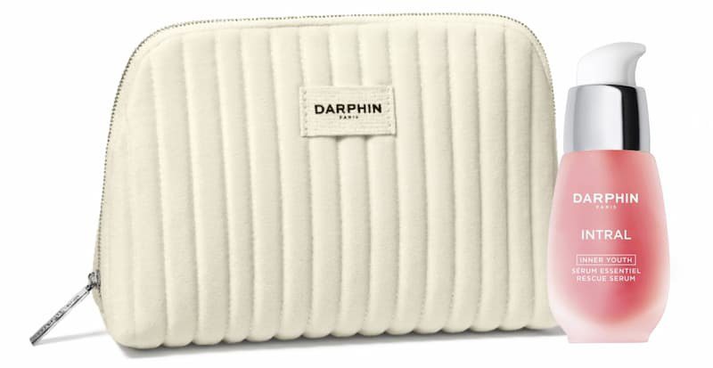 DARPHIN 預購會限定禮-凡預約成功出席並消費任一購買組合，即可獲得價值超過2,300$豪華升級預約禮，首度直接贈送相當半瓶的正貨精華。
