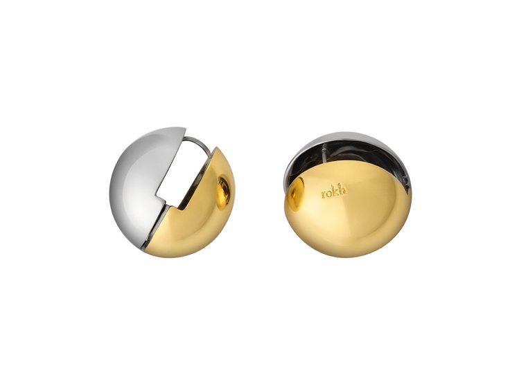 Rokh H&M設計師聯名系列球形耳環，1,799元。圖／H&M提供