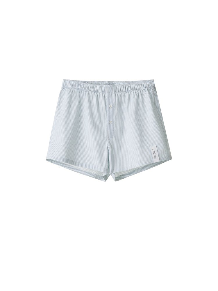 Rokh H&M 設計師聯名系列男裝3入棉質平織四角褲，1,499元。圖／H&M提供