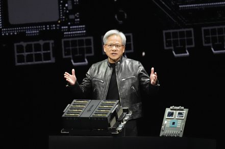 輝達（Nvidia）執行長黃仁勳在GTC大會發表兩小時的主題演講。 美聯社