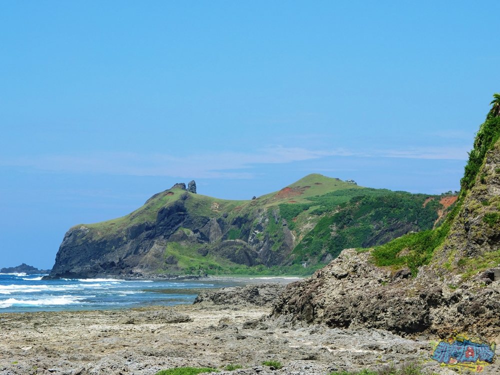 「牛頭山」為綠島東北角凸起的台地，顧名思義外觀像極一頭老牛俯臥海面上。