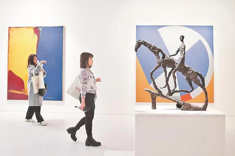「鑠：誠品畫廊35周年收藏展」現場。圖／本報北京傳真