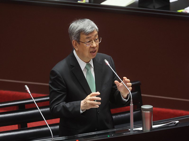 行政院長陳建仁表示，期待再生醫療立法520前能送到立法院。（中央社）