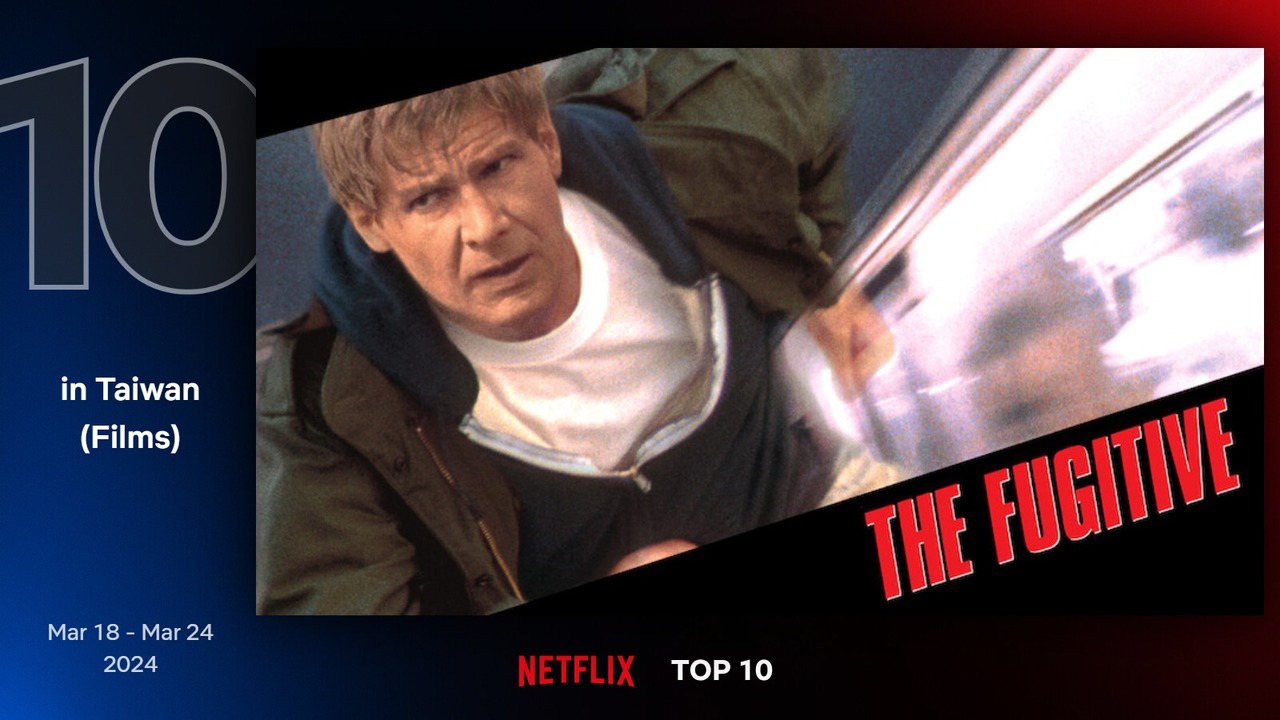 Netflix 最新TOP 10熱門電影片單第十名－《絕命追殺令》。圖/Netflix
