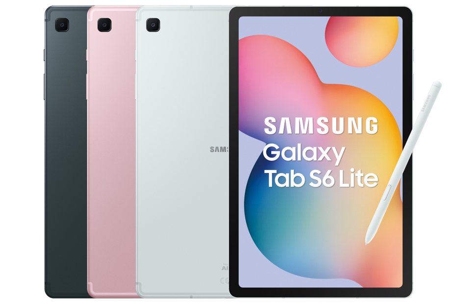 三星推出Galaxy Tab S6 Lite，搶攻台灣平板市場。圖／三星提供