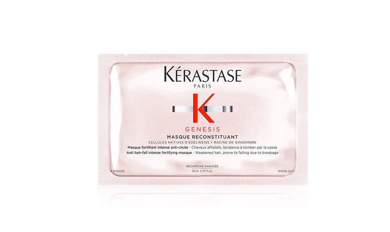 momo购物网将于4月1日携手法国头皮秀发奢养专家「KÉRASTASE巴黎卡诗」限量推出「Beauty Box美妆礼盒」，内含「粉漾芯生发膜15ml×2」。图／momo购物网提供