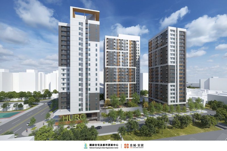 國家住都中心在新竹市東區興辦的「金城安居」社會住宅新建統包工程今天順利決標，此社宅將採預鑄工法興建，提供922戶居住單元，預計2029年完工。圖／國家住都中心提供