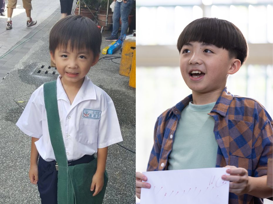 曾演過「一家團圓」小童星王宥謙8歲就拍戲，今年也14歲了。圖／大愛台提供