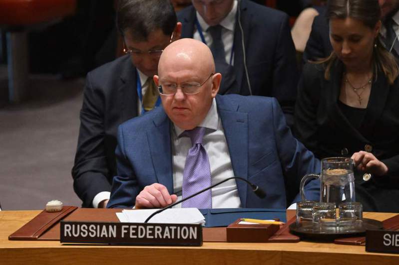 正在調查莫斯科與平壤之間武器移轉的聯合國專家小組，28日遭到俄羅斯在聯合國安全理事會動用否決權，阻止其續任。圖為俄羅斯駐聯合國大使內本齊亞。法新社