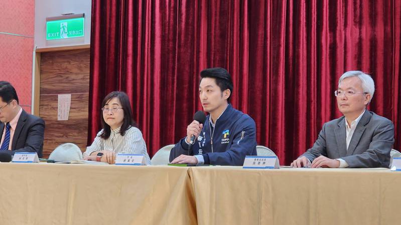 台北市長蔣萬安下午舉行寶林案說明記者會。記者楊正海／攝影