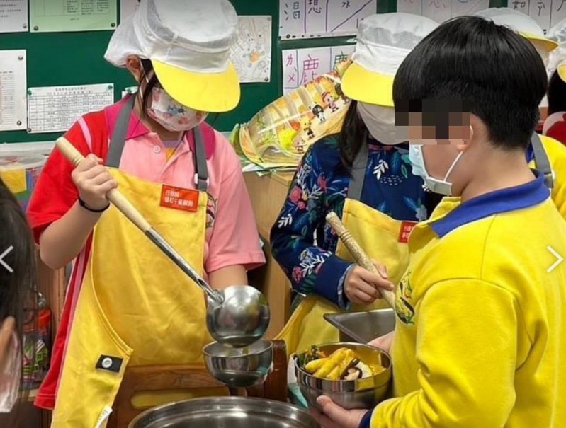 基市府宣布4月停用粄條、粿仔條、年糕料理，改炒麵替代。圖／教育處提供