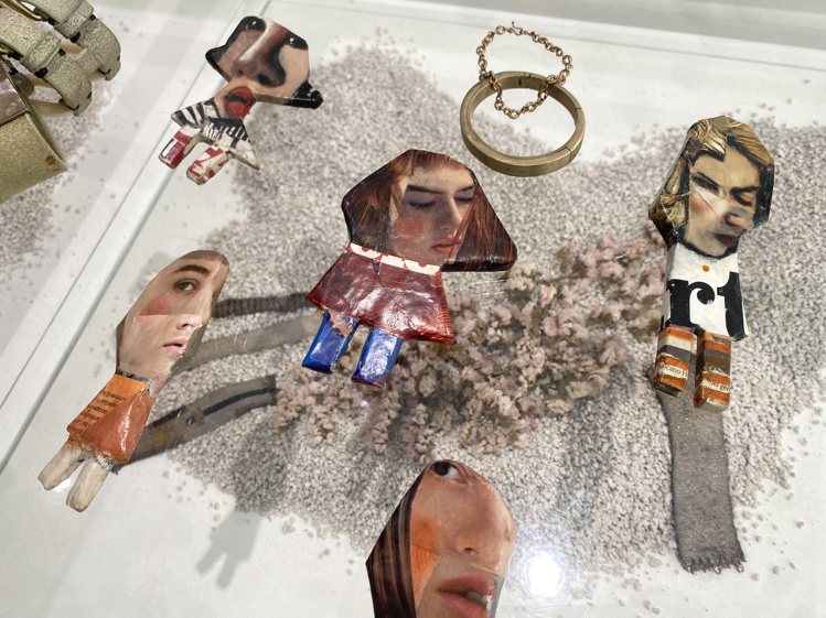 AMEI CHEN · Corner選品店內將帶來藝術家Sabina Feroci的「半身解析像」、「頭套」、「淺浮雕—英雄」以及「紙珠寶」等多個系列。圖／JAMEI CHEN提供