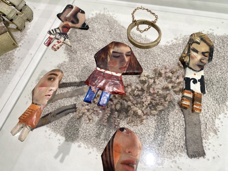 AMEI CHEN · Corner选品店内将带来艺术家Sabina Feroci的「半身解析像」、「头套」、「浅浮雕—英雄」以及「纸珠宝」等多个系列。图／JAMEI CHEN提供