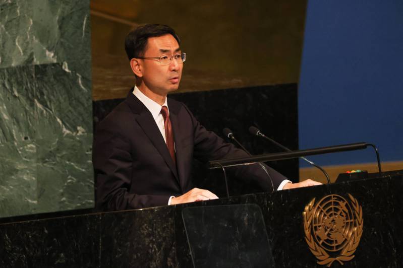 中國常駐聯合國副代表耿爽。(Getty Images)