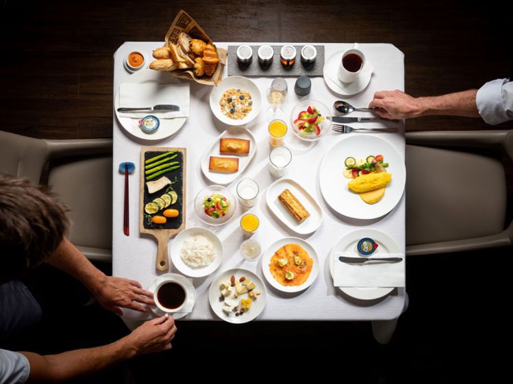 慕舍酒店首創全台唯一提供米其林星級早餐，圖/慕舍酒店提供
