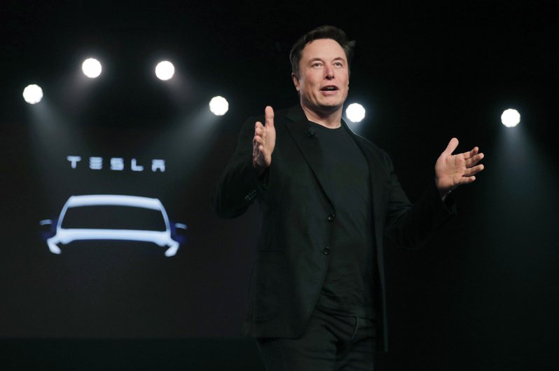 特斯拉（Tesla）執行長馬斯克（Elon Musk）。   美聯社