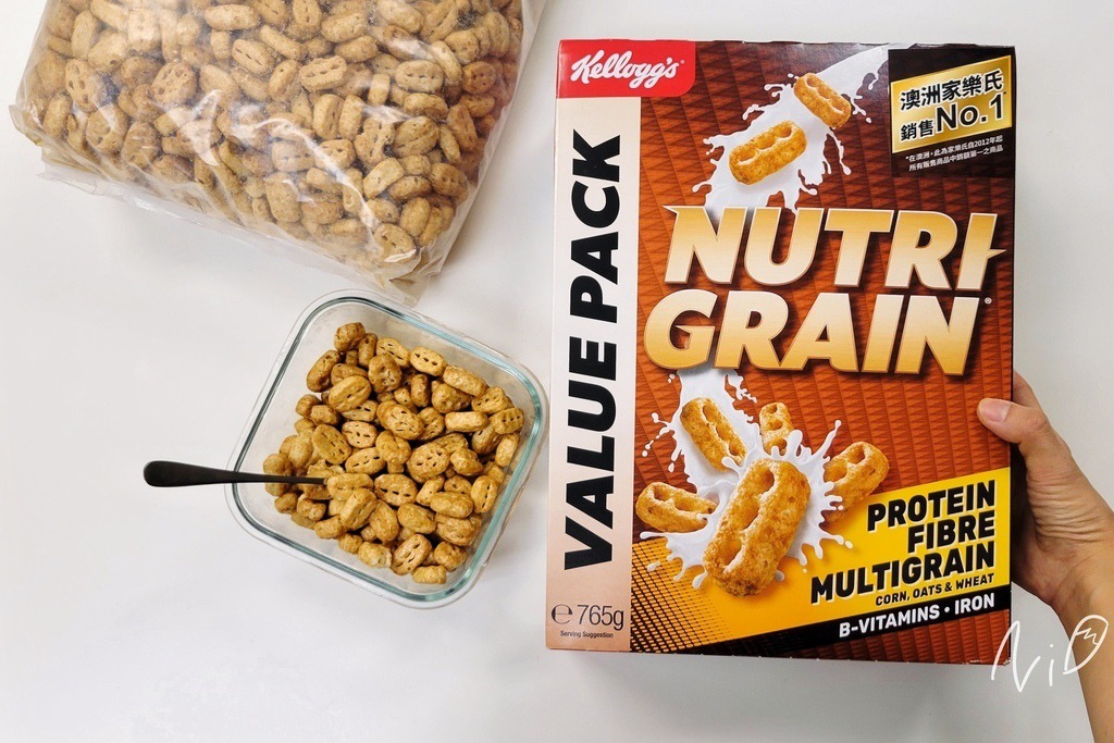 [麥片]澳洲Kellogg's家樂氏【NUTRI-GRAIN®】蛋白穀物早餐脆片 #原裝進口 #好市多