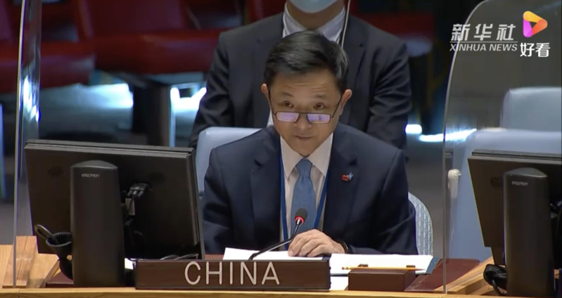 中國常駐聯合國副代表戴兵。（新華社）