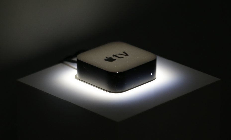 蘋果電視盒Apple TV傳將內建鏡頭支援視訊通話應用程式。美聯社