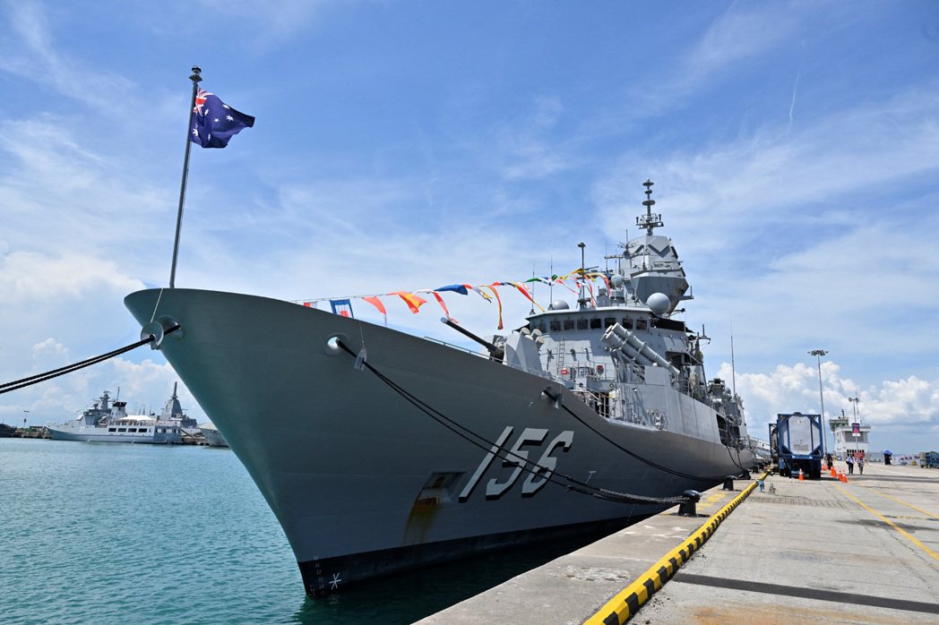 去年澳洲軍艦HMAS Toowoomba在東海執行聯合國任務，卻遭中國海軍以聲納...
