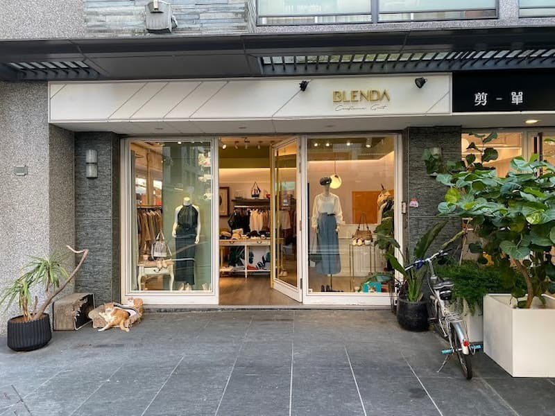 台北夜市「師大商圈」服飾店「Blenda」。
圖片來源：Google