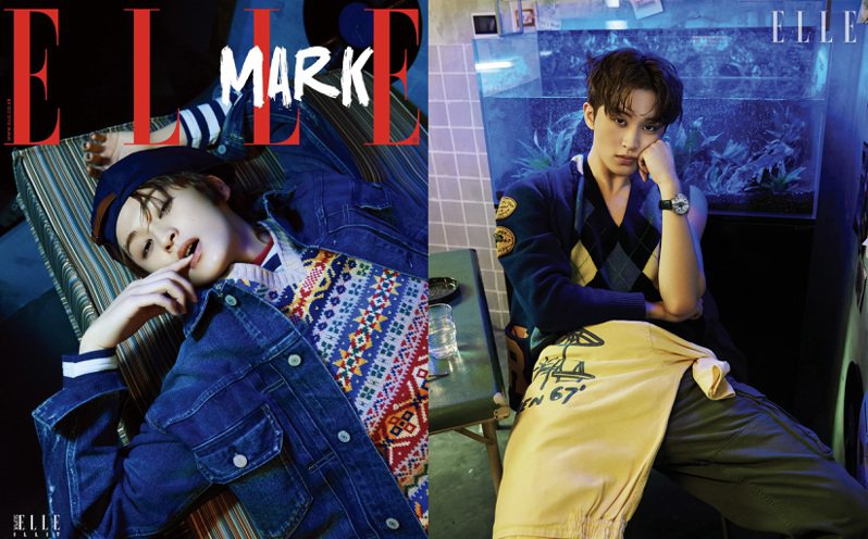 男团NCT成员Mark Lee身穿Polo Ralph Lauren系列春夏服饰，登上韩国版《ELLE》，演绎了介于男孩与男人之间的魅力。图／摘自Ralph Lauren facebook