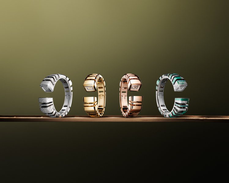 Reflection de Cartier系列珠寶腕表以手鐲型態虛實演繹無盡流淌的時間。圖／卡地亞提供