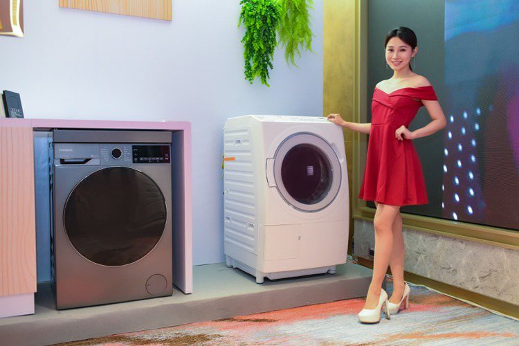 日立家電洗衣機首創自主環淨科技，減少日常繁瑣的清潔工作。圖／阿奇立克日立提供