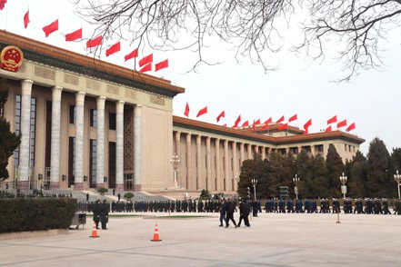 馬習二會今天下午在北京人民大會堂進行。圖／聯合報系資料照片