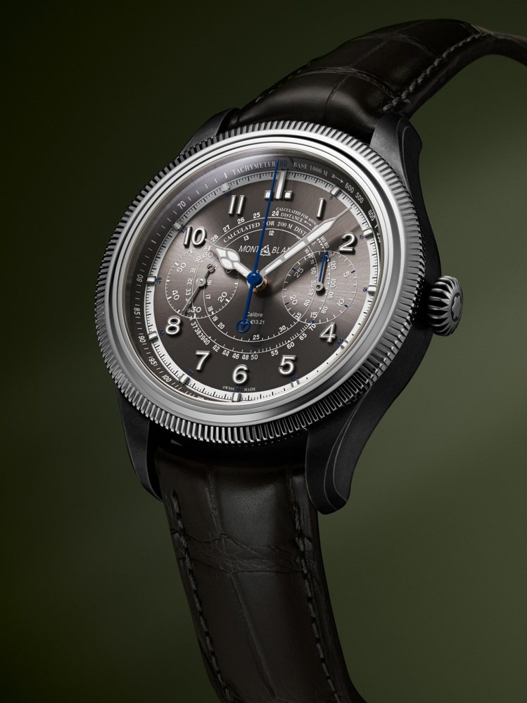 MONTBLANC 1858系列Unveiled Timekeeper Minerva限量款100，建議售價50,000歐元。圖／萬寶龍提供