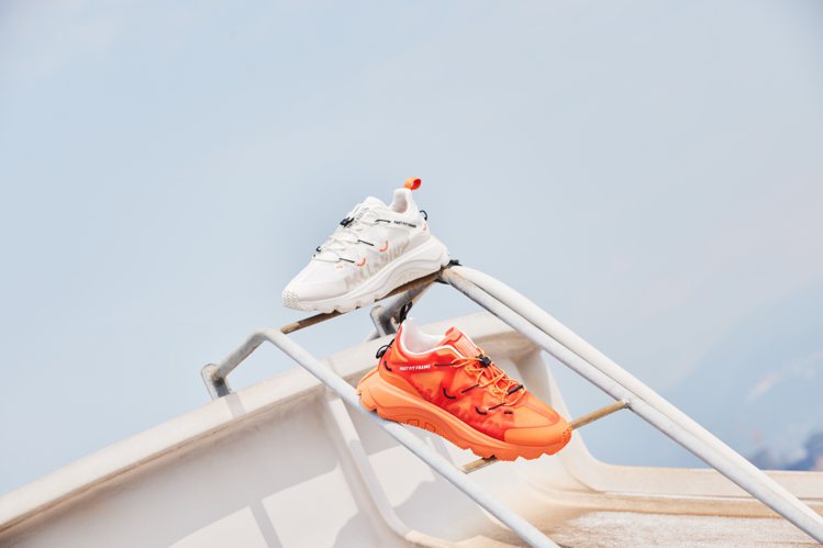 去年秋冬首度推出後，THUNDER閃電概念鞋就受到消費者們的喜愛，來到新一季，PALLADIUM便以抗撕裂再生科技面料材質並採用熱熔薄膜來製作鞋面。圖／PALLADIUM提供