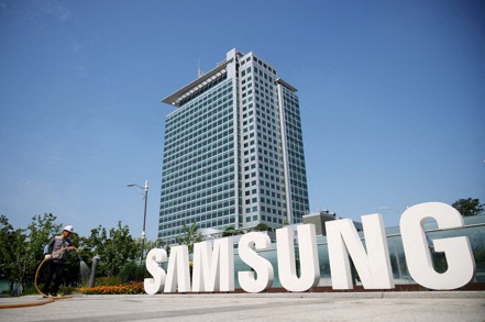 圖為三星電子（Samsung）在南韓水原市的總部大樓。 路透