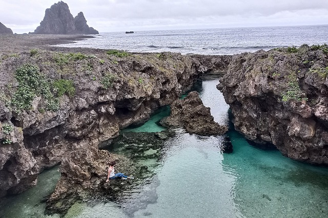 蘭嶼 東清秘境 天然海水游泳池 擁抱絕美碧海藍天