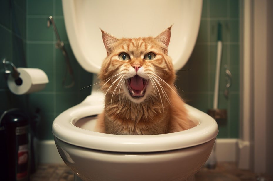 有些貓狗很喜歡偷偷到廁所喝馬桶裡的水，飼主看到這一幕不禁會心生疑惑：難道馬桶水比較好喝嗎？貓狗喝到馬桶水會不會生病？ ingimage示意圖