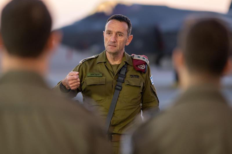以色列国防军参谋总长哈勒维15日称，以色列将对伊朗报复行动「有所回应」。新华社(photo:UDN)