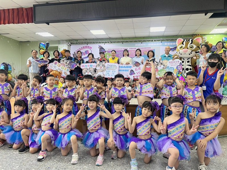 云林县林内乡公所今举办紫斑蝶季活动宣传。记者陈雅玲／摄影