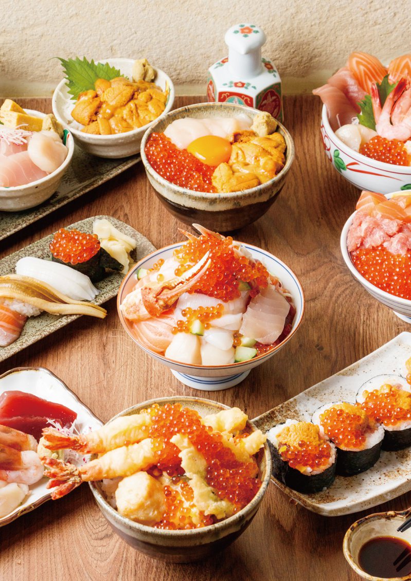 「鱼君海鲜丼专门店」5月1日进驻宏汇广场开幕。图／宏汇广场提供