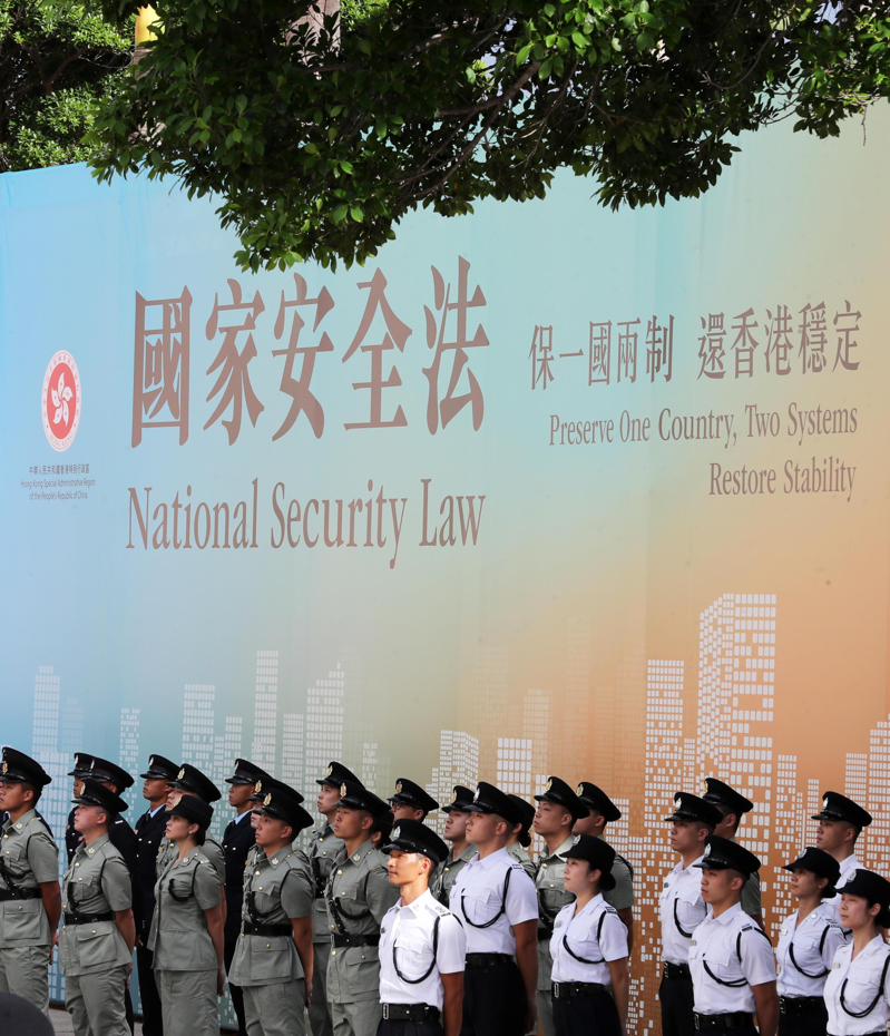 自2020年6月30日港版國安法實施以來，香港有291人因涉嫌從事危害國家安全的行為和活動而被捕。（新華社）
